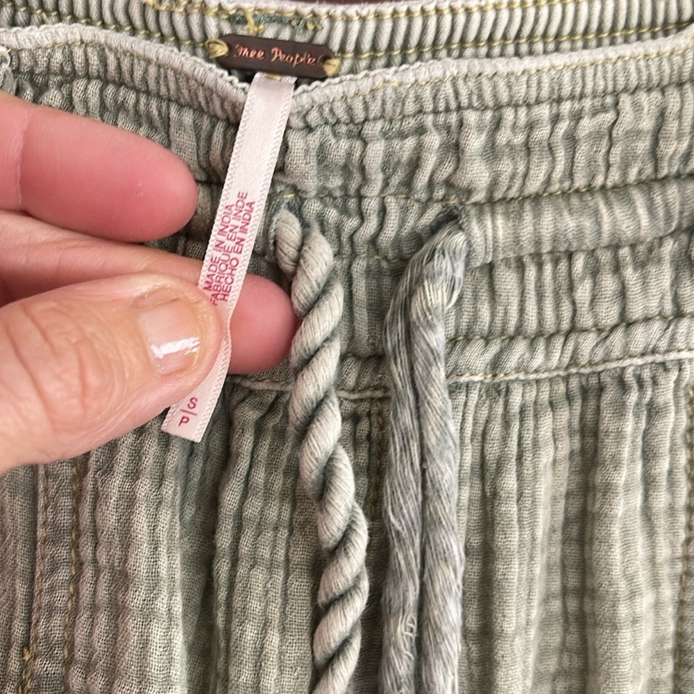 Free People Remember When harem Cargo Pants Small - Picture 5 of 6